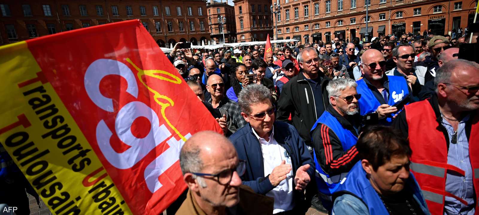 احتجاجات عمالية في فرنسا
