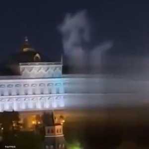 صورة متداولة لدخان فوق الكرملين