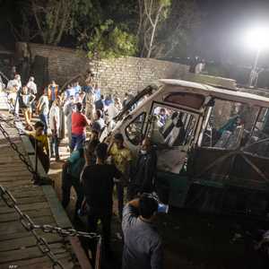 أرشيفية لحادث سير في مصر