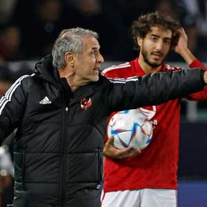 مدرب الأهلي مارسيل كولر يتأهب للقاء بيراميدز