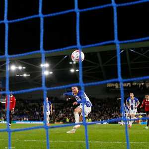 فاز برايتون على مان يونايتد بهدف من ركلة جزاء