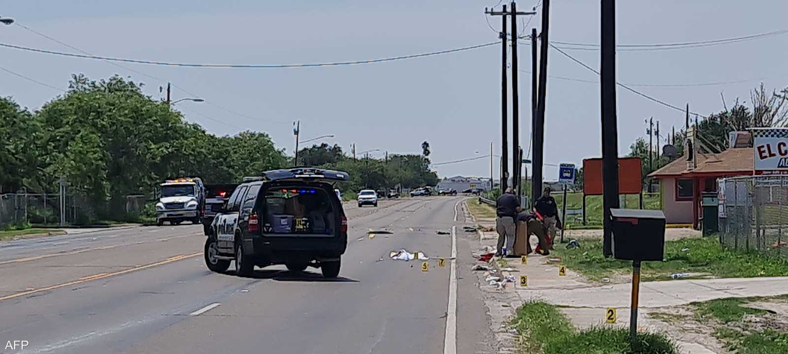 وقع الحادث أمام مأوى للمهاجرين