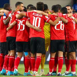 لاعبون في فريق الأهلي المصري - أرشيفية