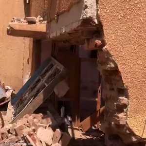 تعرض منازل للقصف في مدينة الخرطوم بحري