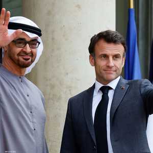 الشيخ محمد بن زايد يزور باريس