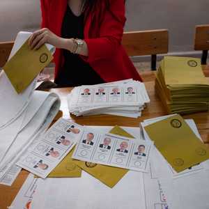 شهدت الانتخابات التركية إقبالا شديدا.