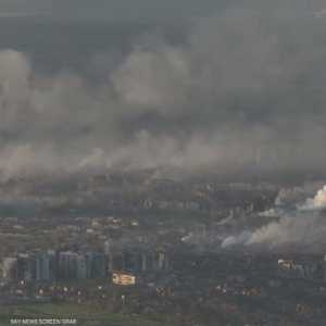 هجوم جوي روسي على كييف ومناطق عدة في أوكرانيا