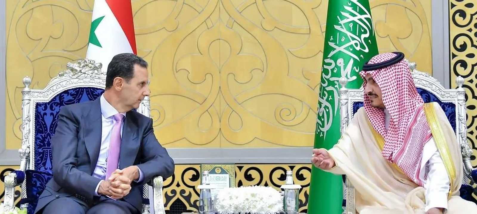 الرئيس السوري بشار الأسد يصل السعودية