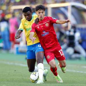 الوداد المغربي وصنداونز الجنوب إفريقي