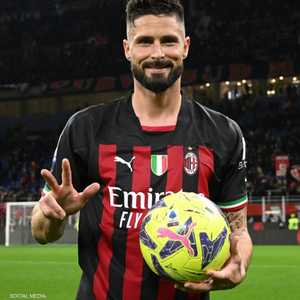 هاتريك للمهاجم الدولي الفرنسي أوليفييه جيرو