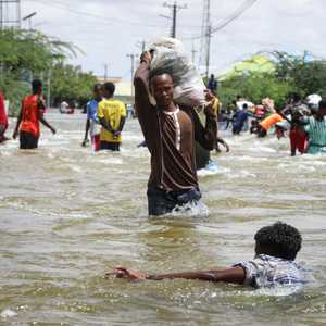 خلَّفت الفيضانات خسائر فادحة في الصومال