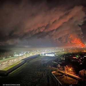 جانب من لقطات "الحريق"