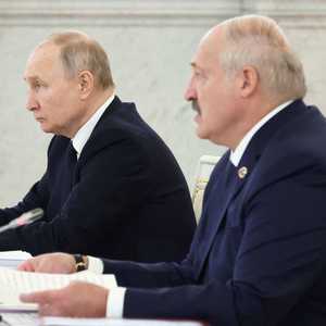 رئيسا روسيا وبيلاروسيا