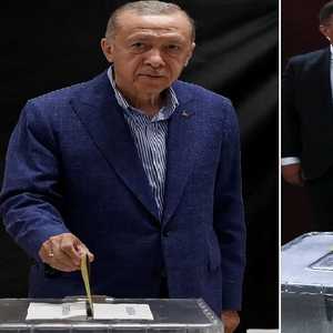 أردوغان وكليجدار أوغلو يصوتان في جولة الإعادة
