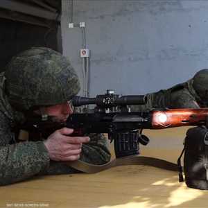 البندقية الشبحية تشوكافين تدخل الخدمة في الجيش الروسي