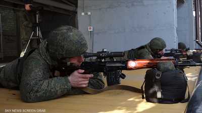 البندقية الشبحية تشوكافين تدخل الخدمة في الجيش الروسي
