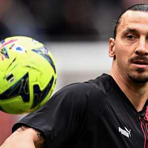 المهاجم السويدي زلاتان إبراهيموفيتش