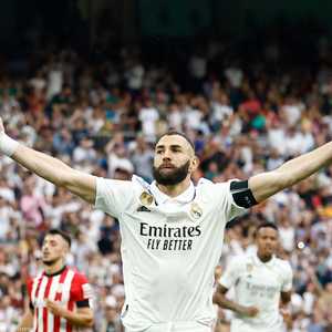 بنزيمة سجل في آخر مباراة له مع ريال مدريد