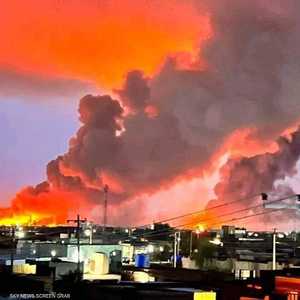 النيران ارتفعت عاليا في سماء الخرطوم