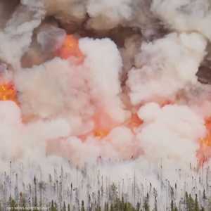 الحرائق تزداد سعيرا وألسنة اللهب تتقدم شرقي كندا