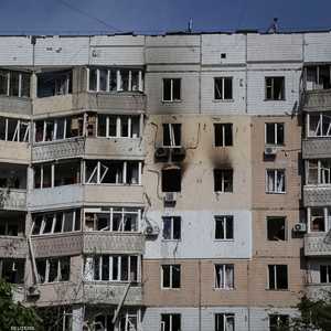 من الهجوم بالمسيرات على مدينة أوديسا الأوكرانية