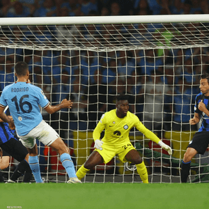 هدف رودري في مرمى إنتر