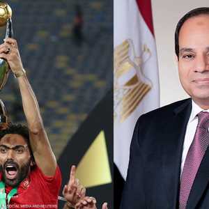 السيسي هنأ الأهلي على فوزه بدوري أبطال إفريقيا