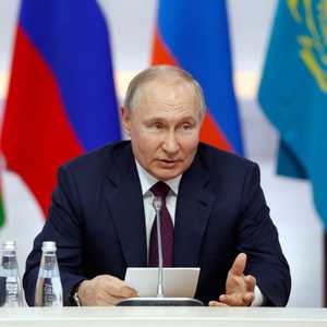 بوتين كان يتحدث أمام مسؤولين روس