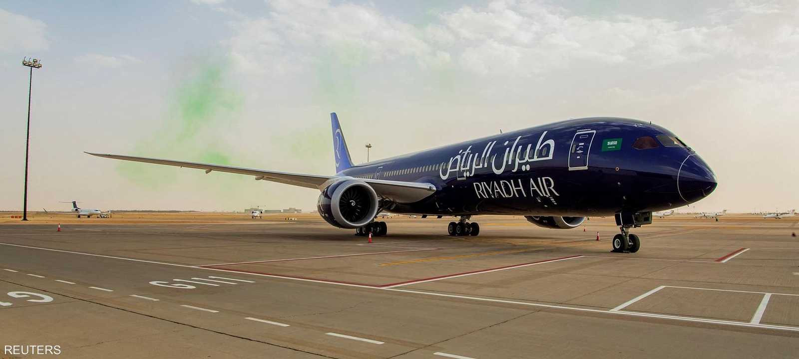 طائرة تابعة لشركة طيران الرياض