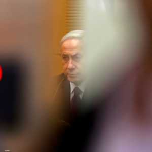 نتنياهو خلال جلسة في الكنيست