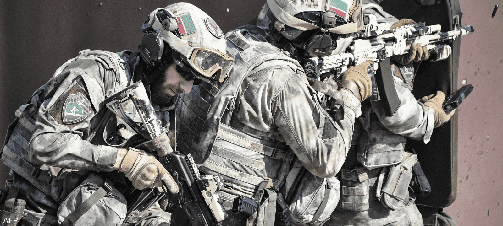 عناصر من القوات الشيشانية (أرشيفية)