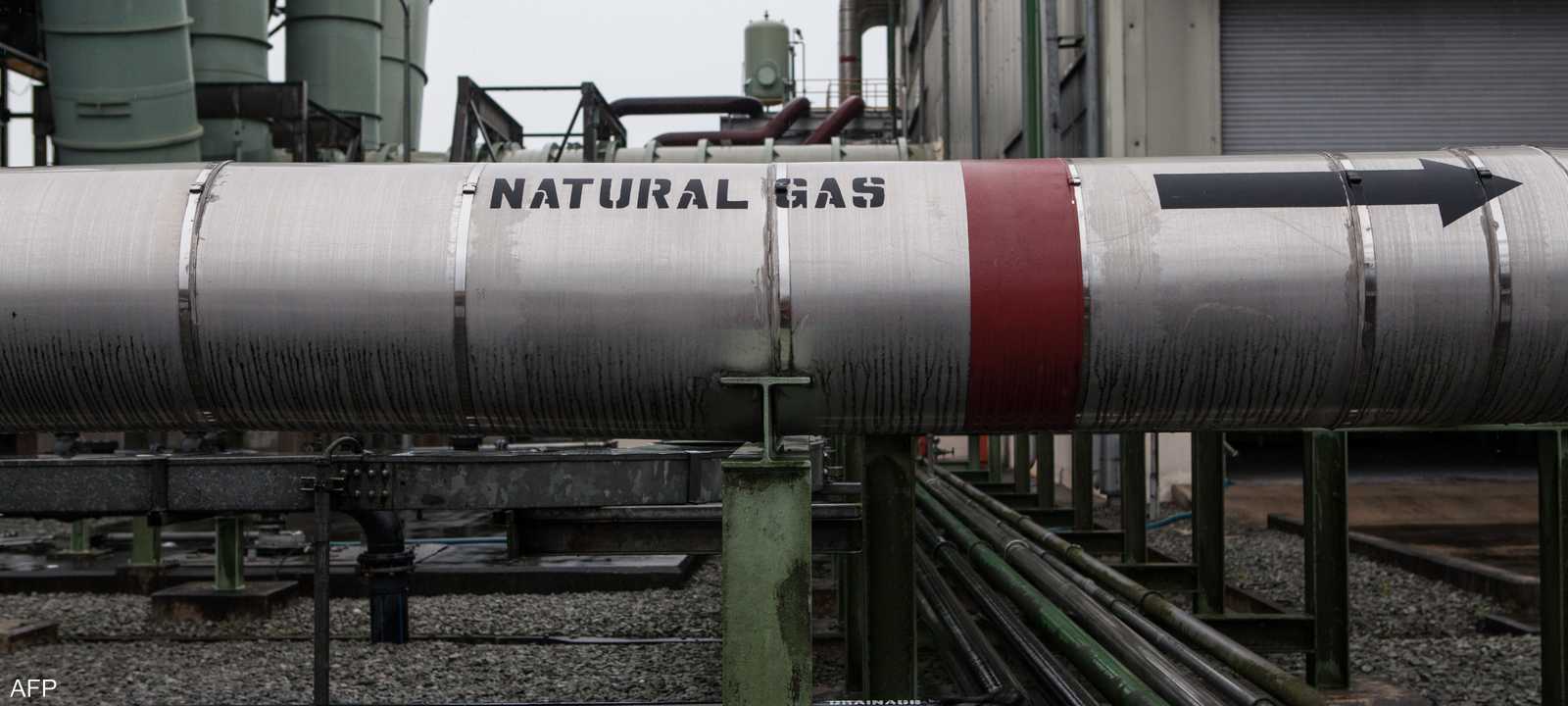 خط لنقل الغاز الطبيعي
