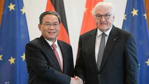 الرئيس الألماني ورئيس الوزراء الصيني