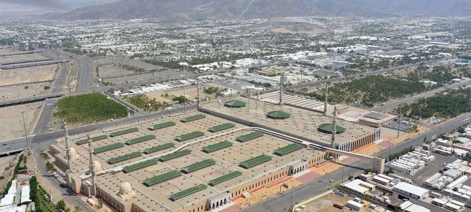 مسجد نمرة هو ثاني أكبر مسجد مساحة في مكة المكرمة