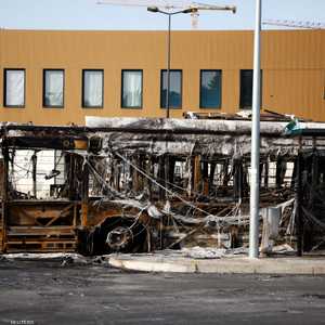 من آثار الاحتجاجات في فرنسا