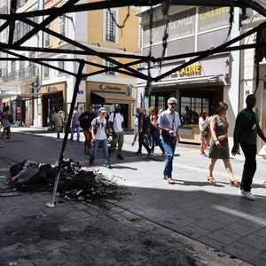 نتائج أعمال العنف في مرسيليا