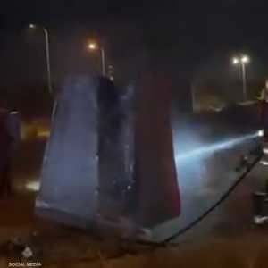 الصاروخ الذي سقط في النقب