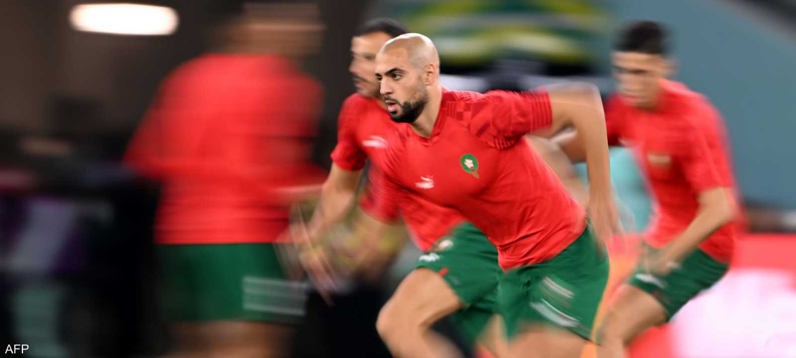 أمرابط بقميص المنتخب المغربي