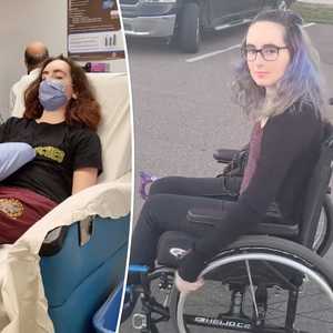 هذه الشابة لم يعد بإمكانها الوقوف بسبب هذا المرض