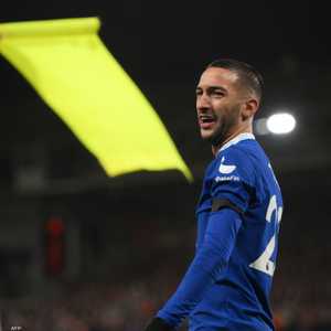 الدولي المغربي حكيم زياش في لقطة أرشيفية