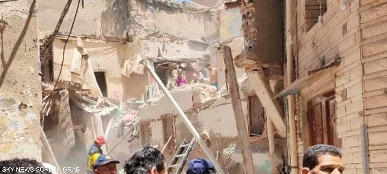 مصر.. انهيار عقار في الإسكندرية ومقتل مالكه في الحادث
