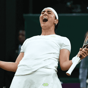 فرحة أنس بالتأهل للدور الرابع