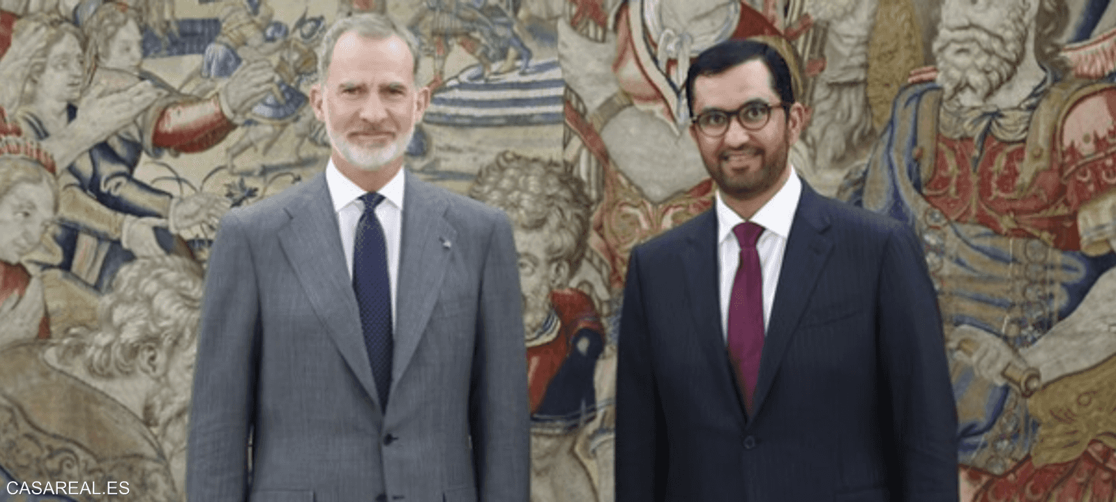 الملك فيليب السادس وسلطان الجابر