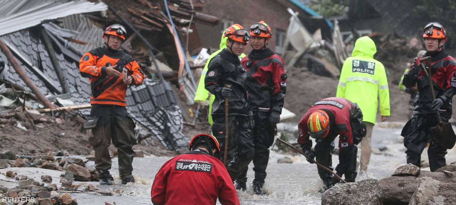 22 قتيلا بانهيارات في كوريا الجنوبية