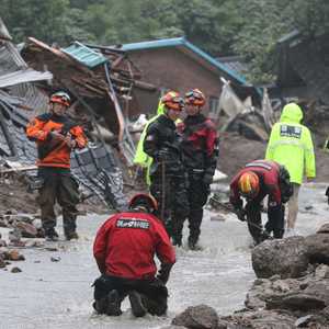22 قتيلا بانهيارات في كوريا الجنوبية