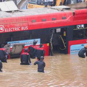 مقتل 31 جراء الأمطار الغزيرة في كوريا الجنوبية