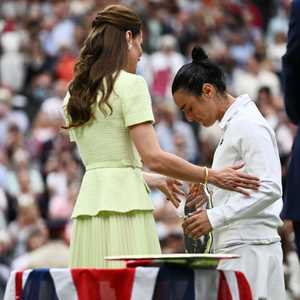 كيت ميدلتون تواسي أنس جابر بعد خسارة ويمبلدون