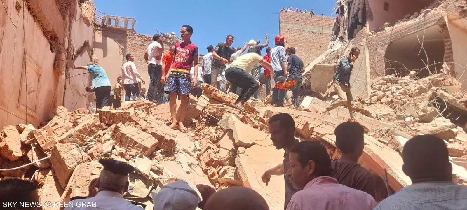 الحادث وقع في مركز رشيد