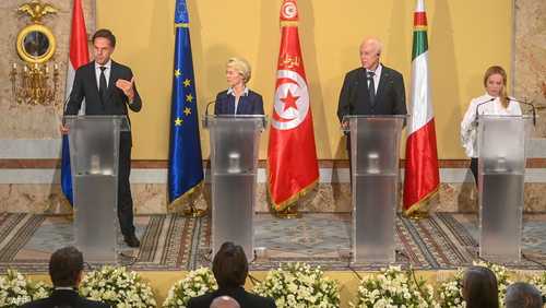الرئيس التونسي ورئيسة المفوضية الأوروبية