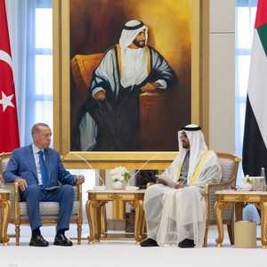 الشيخ محمد بن زايد التقى أردوغان في أبوظبي